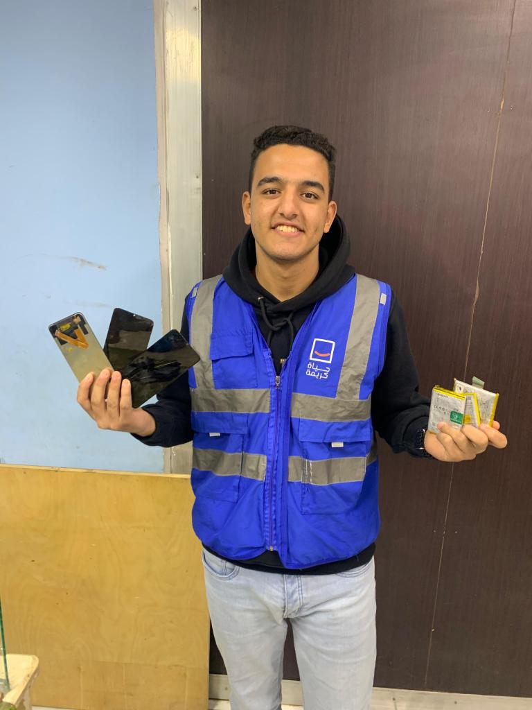e waste collection